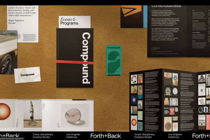 Forth + Back website preview